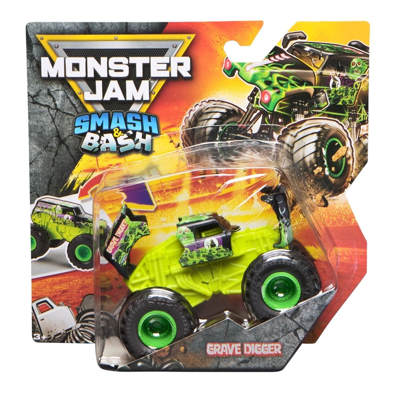 1:64 Diecast Trucks - Smash and Bash
