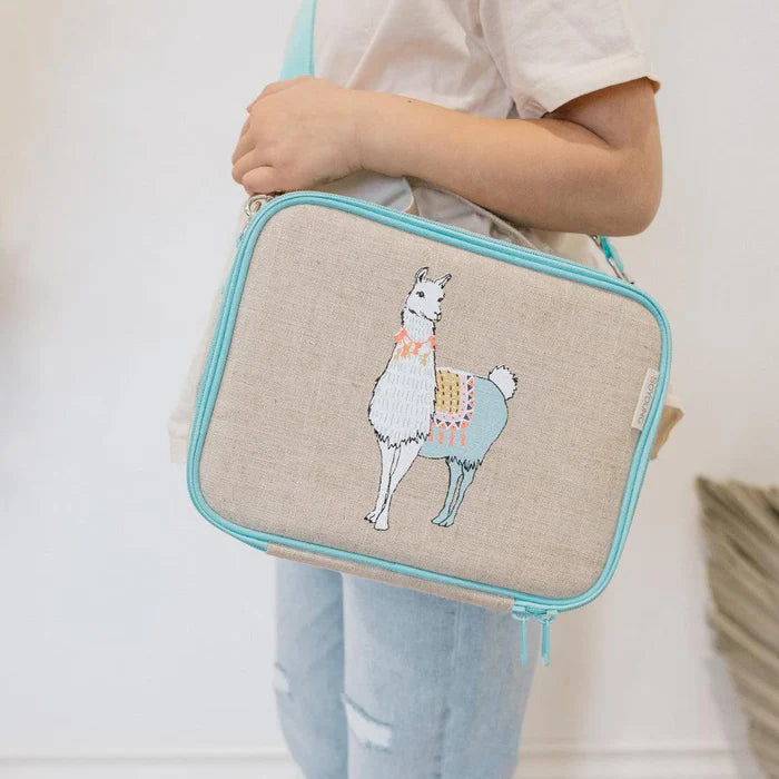 Insulated Lunch Box / Bag - Groovy Llama
