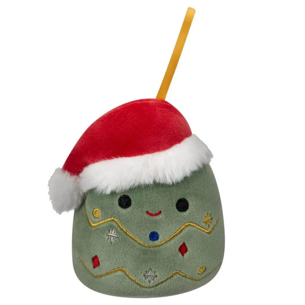 Squishmallows - 4" Plush Christmas Ornament - Pike the Christmas Tree