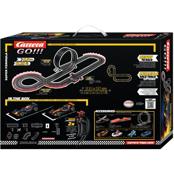 F-1 Super Formula 5.3m Slot Car Set