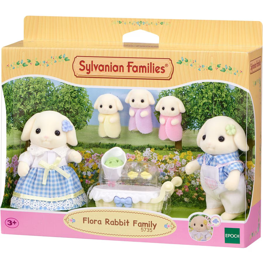 Flora Rabbit Family - Toot Toot Toys