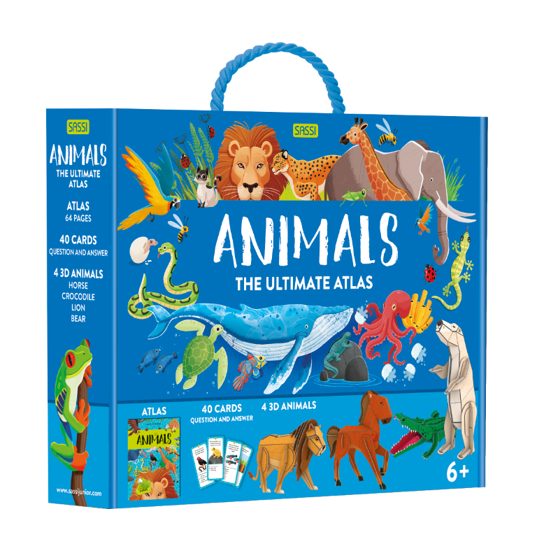 The Ultimate Atlas and Puzzle Set - Animals