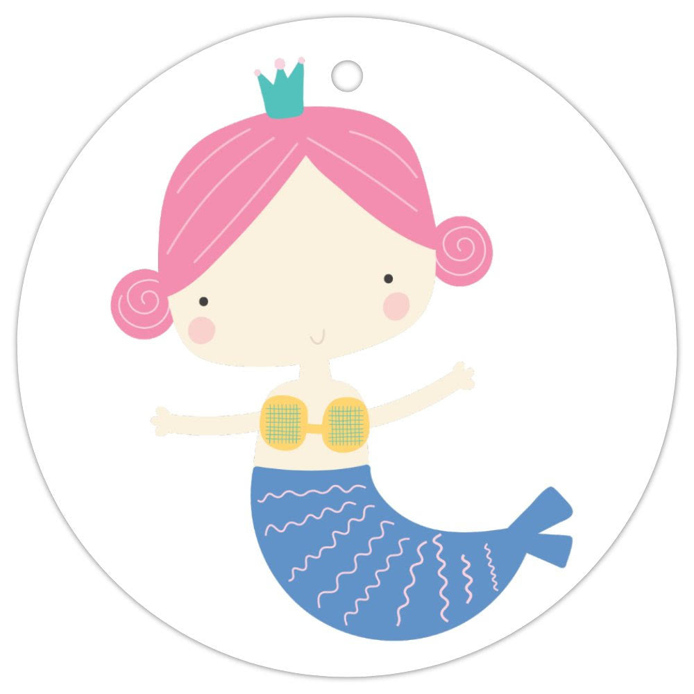 Gift Tag - Mermaid KEEP IN DRAFT UNTIL OTHER MERMAID SELLS PLS - Toot Toot Toys