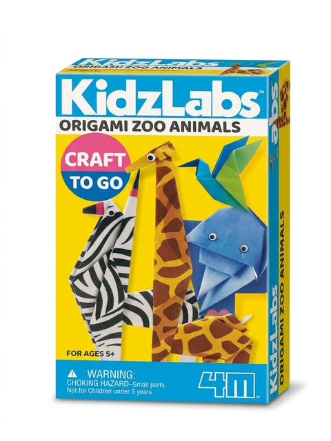 KidzLabs Mini Origami Zoo Animals