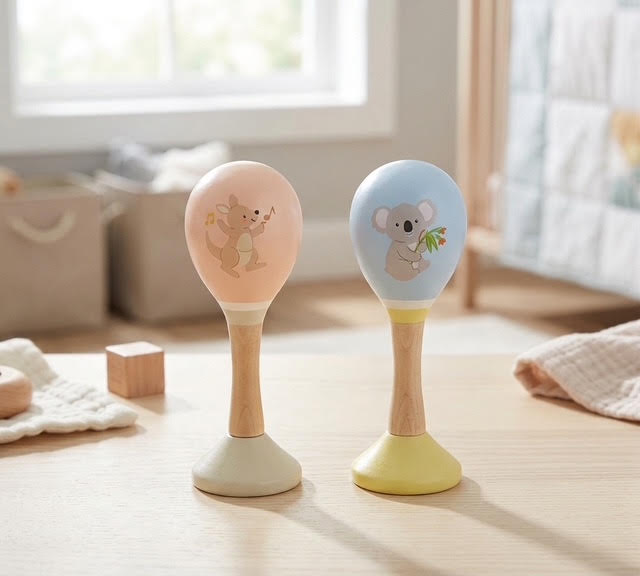 KoKo's Music Adventure Wooden Maracas