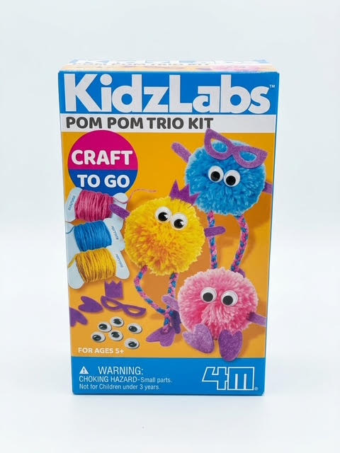 KidzLabs Pom Pom Trio Kit