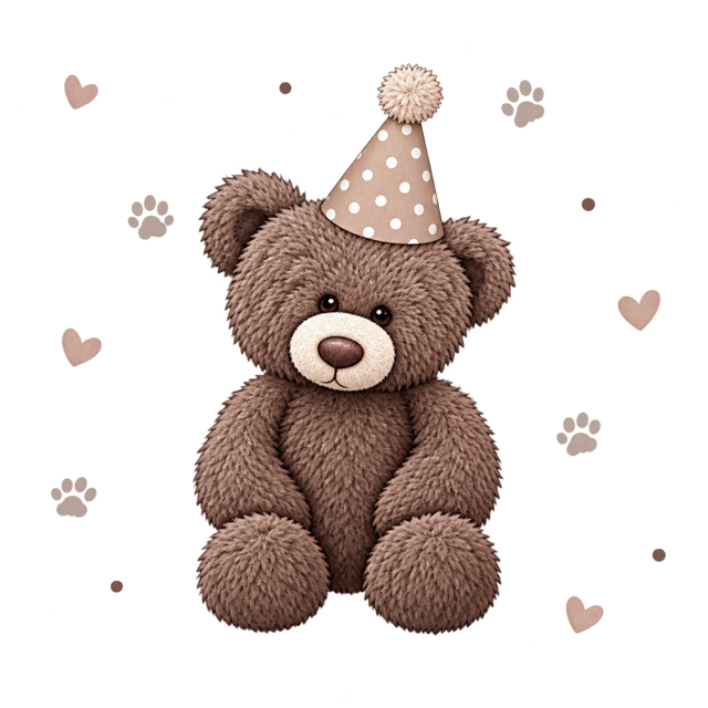 Greeting Card - Bruno the Bear
