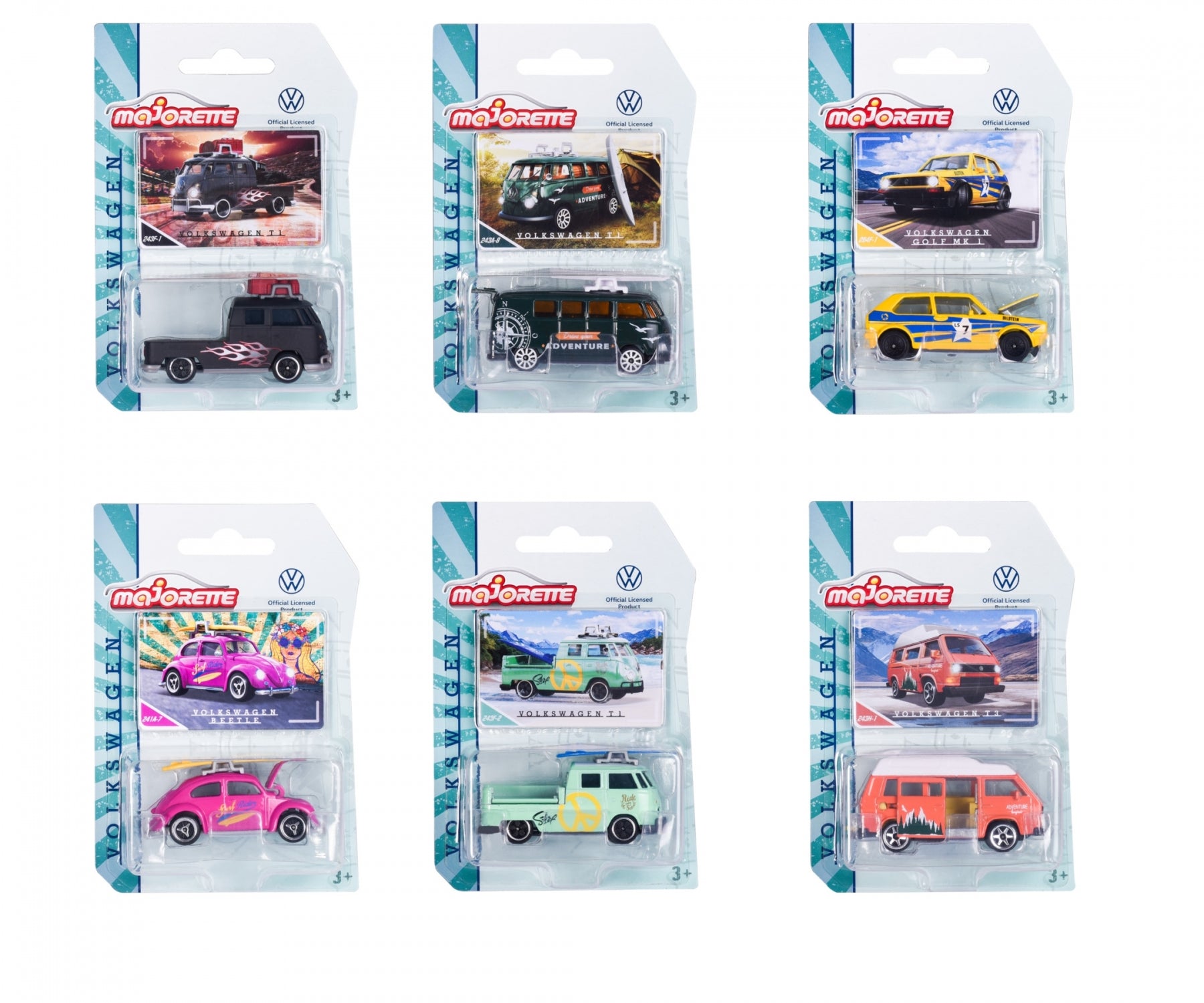 Volkswagen The Originals Premium Cars - Assorted