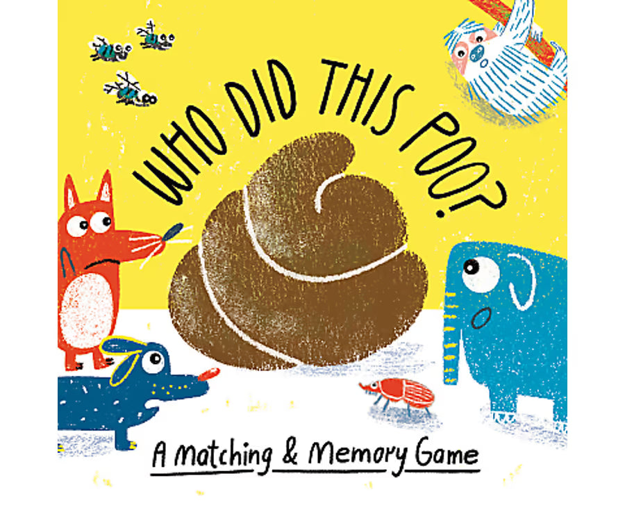 Who did this Poo? Matching and Memory Game - Toot Toot Toys