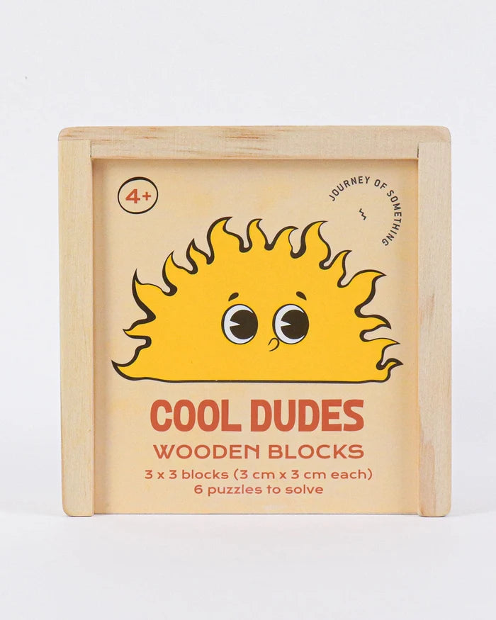 Wooden Block Puzzle - Cool Dudes