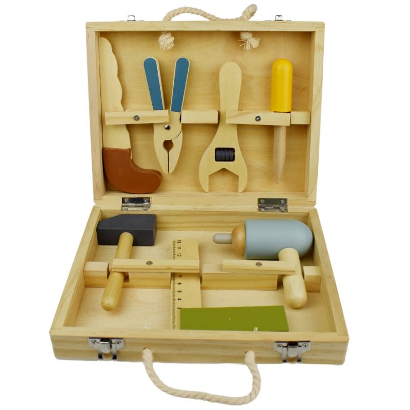 Calm & Breezy - Wooden Kids Tool Box