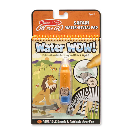 Melissa & Doug – On the Go - Water WOW! - Safari - Toot Toot Toys
