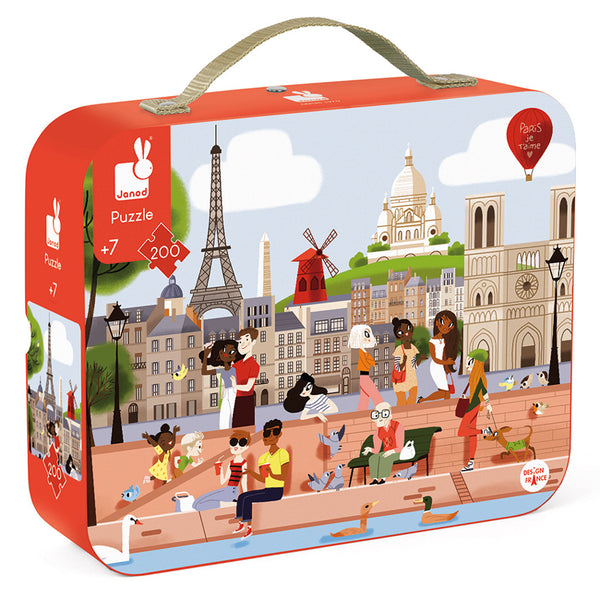 Janod - Paris Suitcase Puzzle