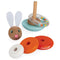 Janod - Stackable Roly Poly Rabbit - Toot Toot Toys
