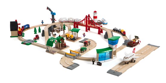 BRIO - Railway World Deluxe Set (33766) - Toot Toot Toys