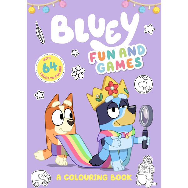 Bluey - Fun and Games: A Colouring Book