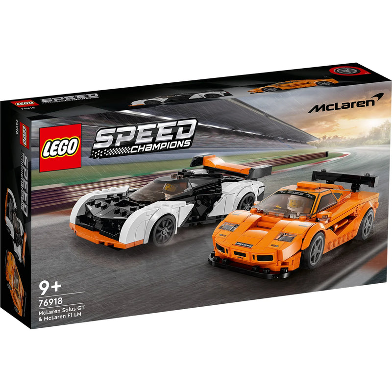 LEGO® Speed Champions McLaren Solus GT & McLaren F1 LM (76918)