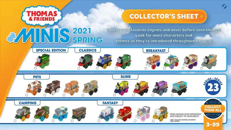Thomas minis collection outlet