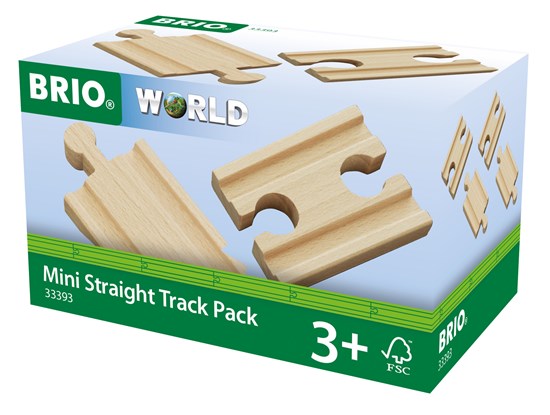 BRIO - Mini Straight Track Pack (33393)