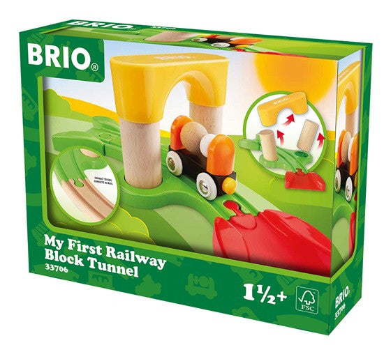 BRIO - My First Railway Block Tunnel (33706) - Toot Toot Toys