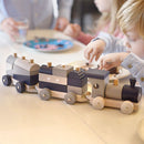EverEarth Lifestyle Sorting Train Blocks (Pastel)