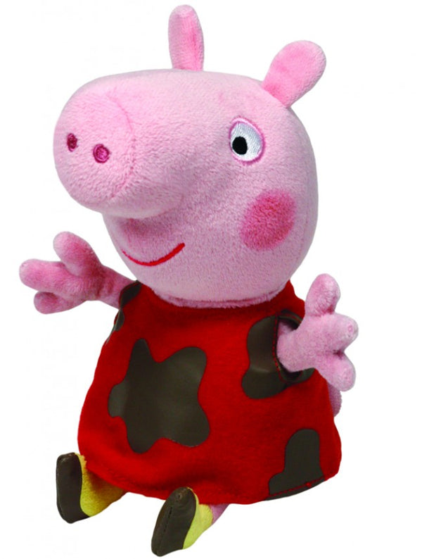 Beanie Boos - Peppa Pig - Muddy Peppa (Regular)