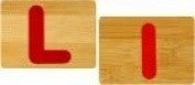 EverEarth Bamboo Name Train - Letter Tablet - Toot Toot Toys