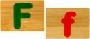 EverEarth Bamboo Name Train - Letter Tablet - Toot Toot Toys