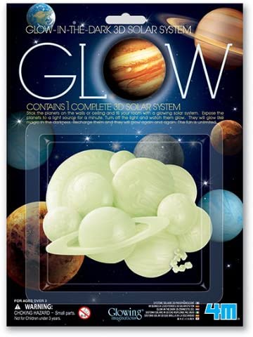 4M - Glow-In-The-Dark 3D Solar System