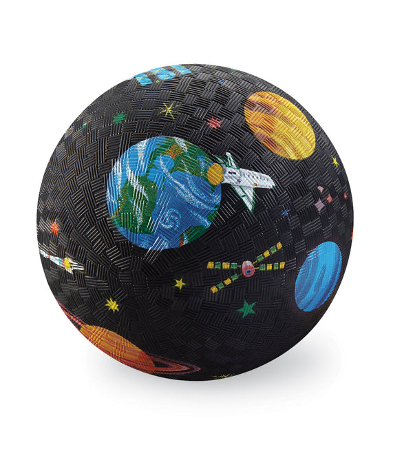 Crocodile Creek - 7 inch Playground Ball - Space Exploration