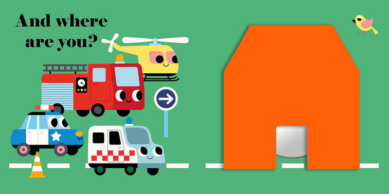 Felt Flaps - Where's Mr Fire Engine?
