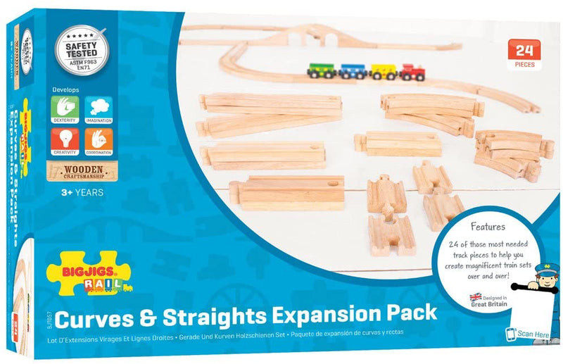 Bigjigs - Curves and Straights Expansion Pack
