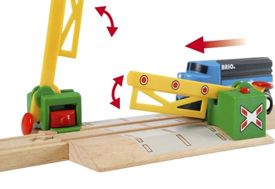 BRIO - Magnetic Action Crossing (33750) - Toot Toot Toys