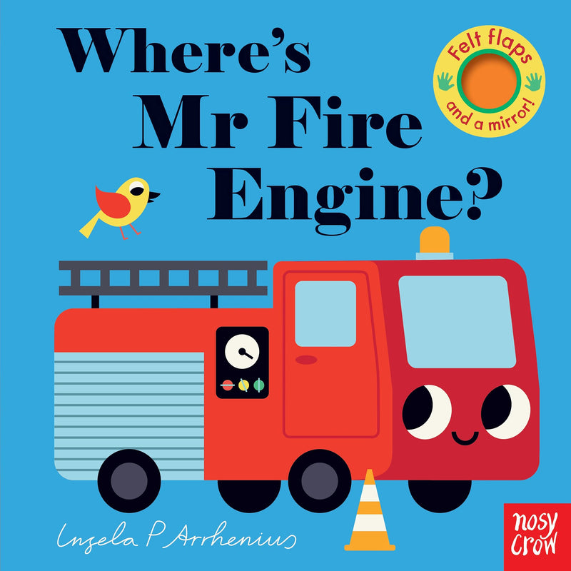 Felt Flaps - Where's Mr Fire Engine?