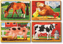 Melissa & Doug - Farm Jigsaw Puzzles In A Box