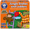 Orchard Toys - Mini Games - Jungle Snakes & Ladders - Toot Toot Toys
