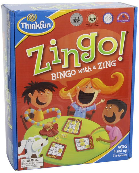 Zingo - Bingo with a Zing Game Zingo Bingo - Award Winning Educational Toys for Kids