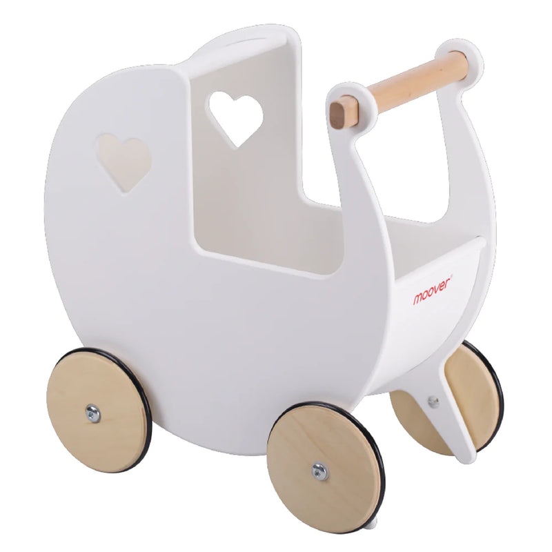 Moover - Classic Dolls Pram White