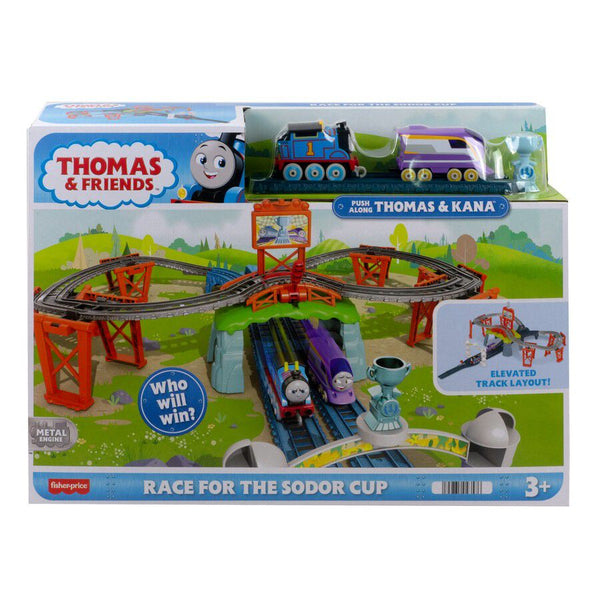 Thomas & Friends™ - Push Along Track Set - Race For The Sodor Cup Set - NEW!