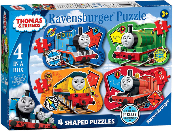 Ravensburger - Thomas & Friends 4 Shaped Puzzles in A Box
