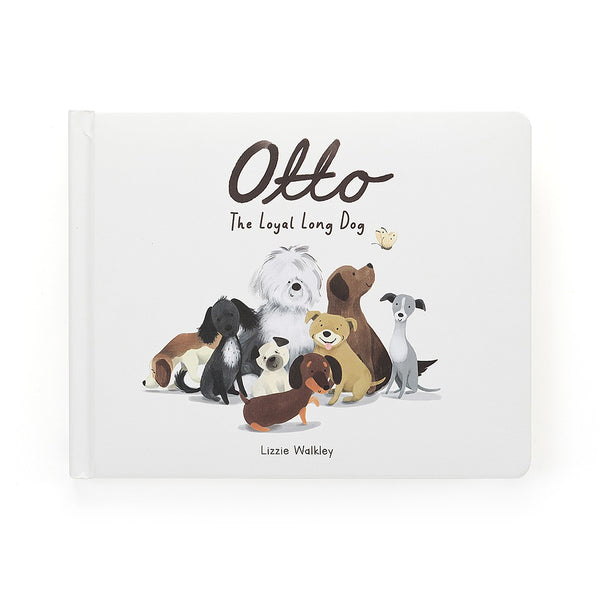 Jellycat - Otto The Loyal Long Dog Board Book