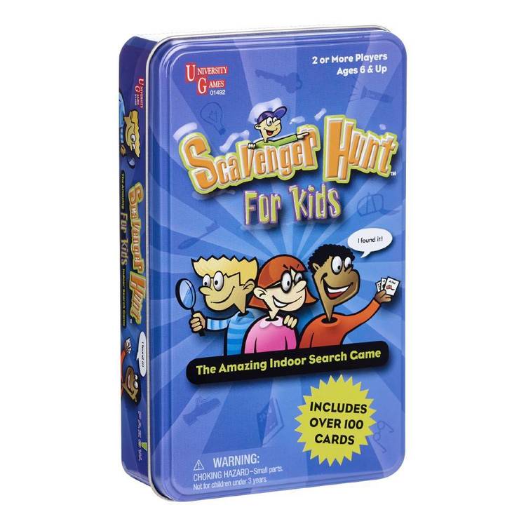 Scavenger Hunt for Kids Tin