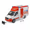 Bruder - 1:16 Mercedes Benz G3 Sprinter Ambulance with L&S and Driver (02676)