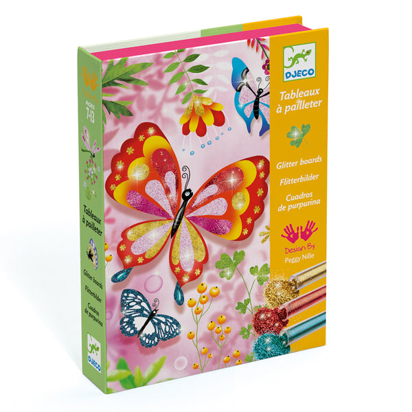 Djeco - Butterflies Glitter Boards