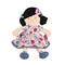 Bonikka - Lilac Flower Kid Doll with Black Hair (62041)