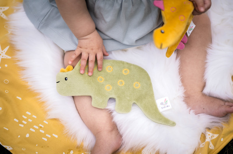 Tikiri - Triceratops Scrunchie Sensory Toy