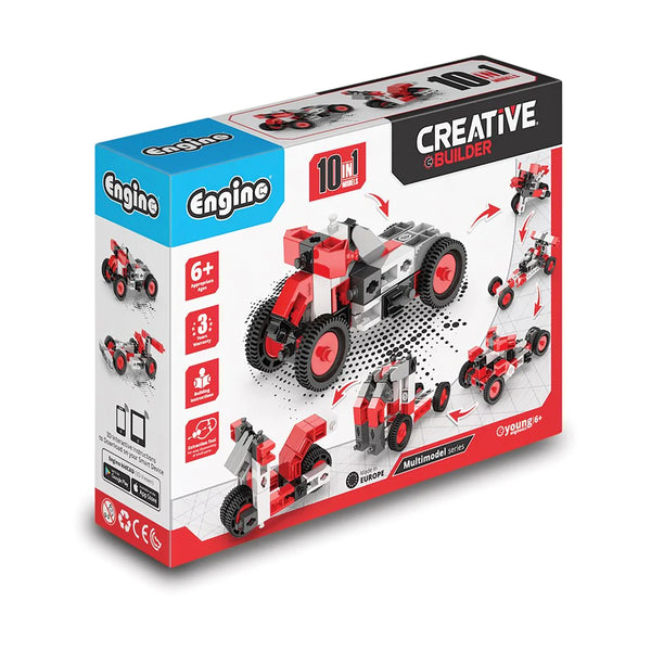 Engino - Creative Builder - 10 in 1 Vehicles