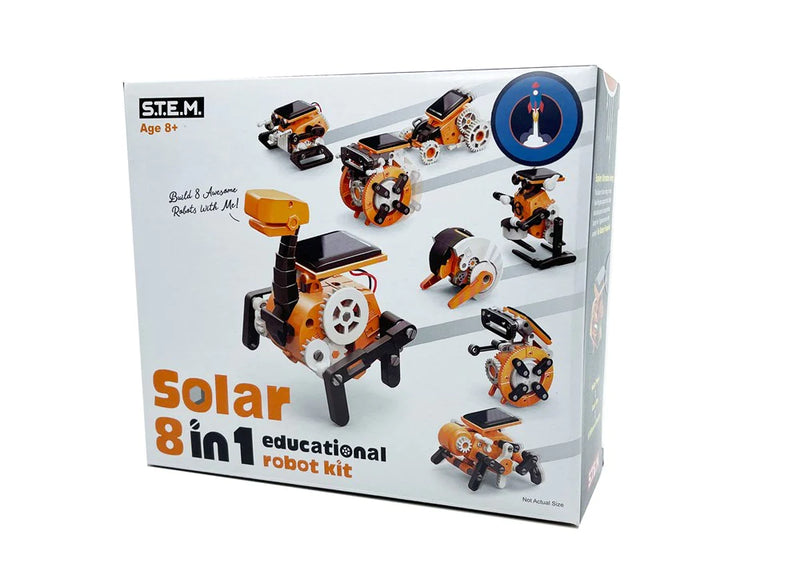 Johnco - 8 in 1 Solar Educational Robot