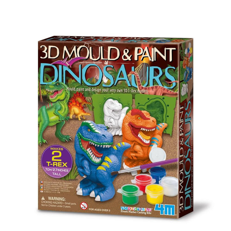 4M - Mould and Paint - 3D Dinosaurs