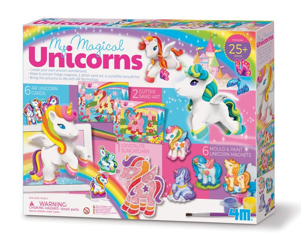 Peaceable Kingdom Sticker Crafts Magical Unicorns Foil Art Kit for Kids